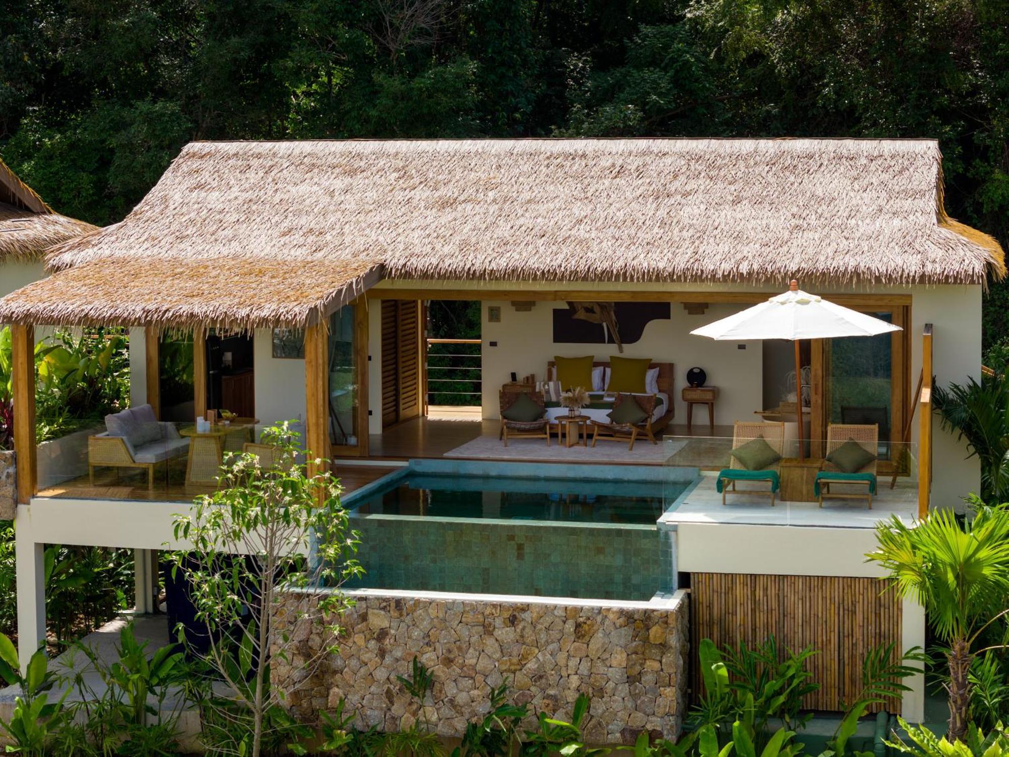 Wild Cottages Elephant Sanctuary Resort Amphoe Koksamui エクステリア 写真