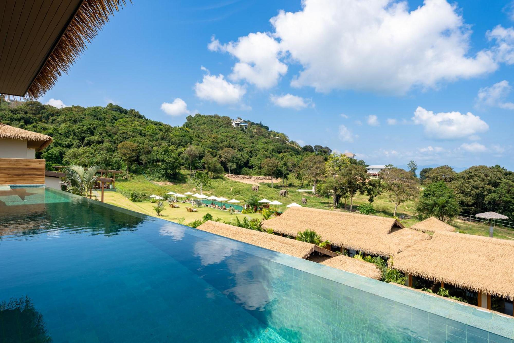 Wild Cottages Elephant Sanctuary Resort Amphoe Koksamui エクステリア 写真